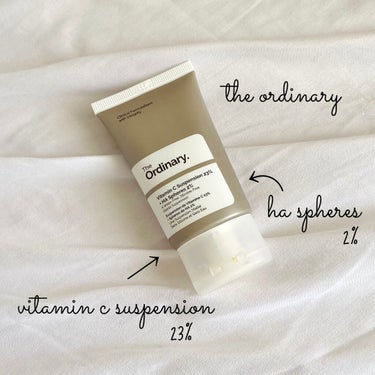 Vitamin C Suspension 23% + HA Spheres 2%/The Ordinary/美容液を使ったクチコミ（1枚目）