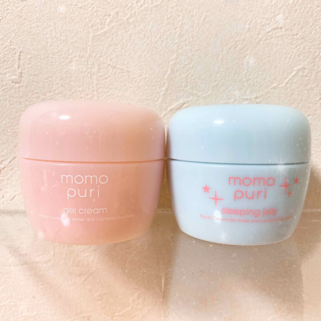 潤いスリーピングジェリー クール/ももぷり/フェイスクリームを使ったクチコミ（1枚目）
