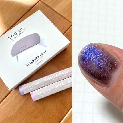 マグネットスティックネイルジェル/3COINS/ジェルネイルを使ったクチコミ(1枚目)