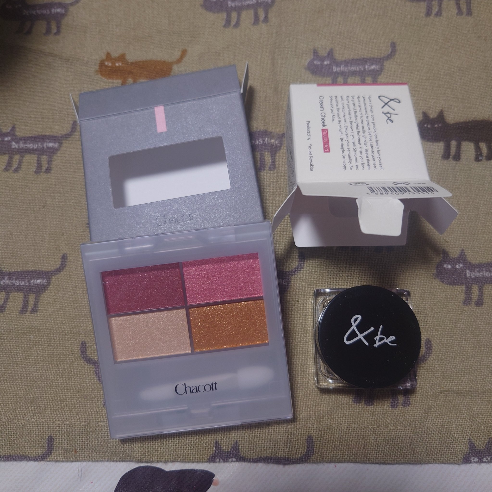 ＆be クリームチーク/＆be/ジェル・クリームチークを使ったクチコミ（1枚目）