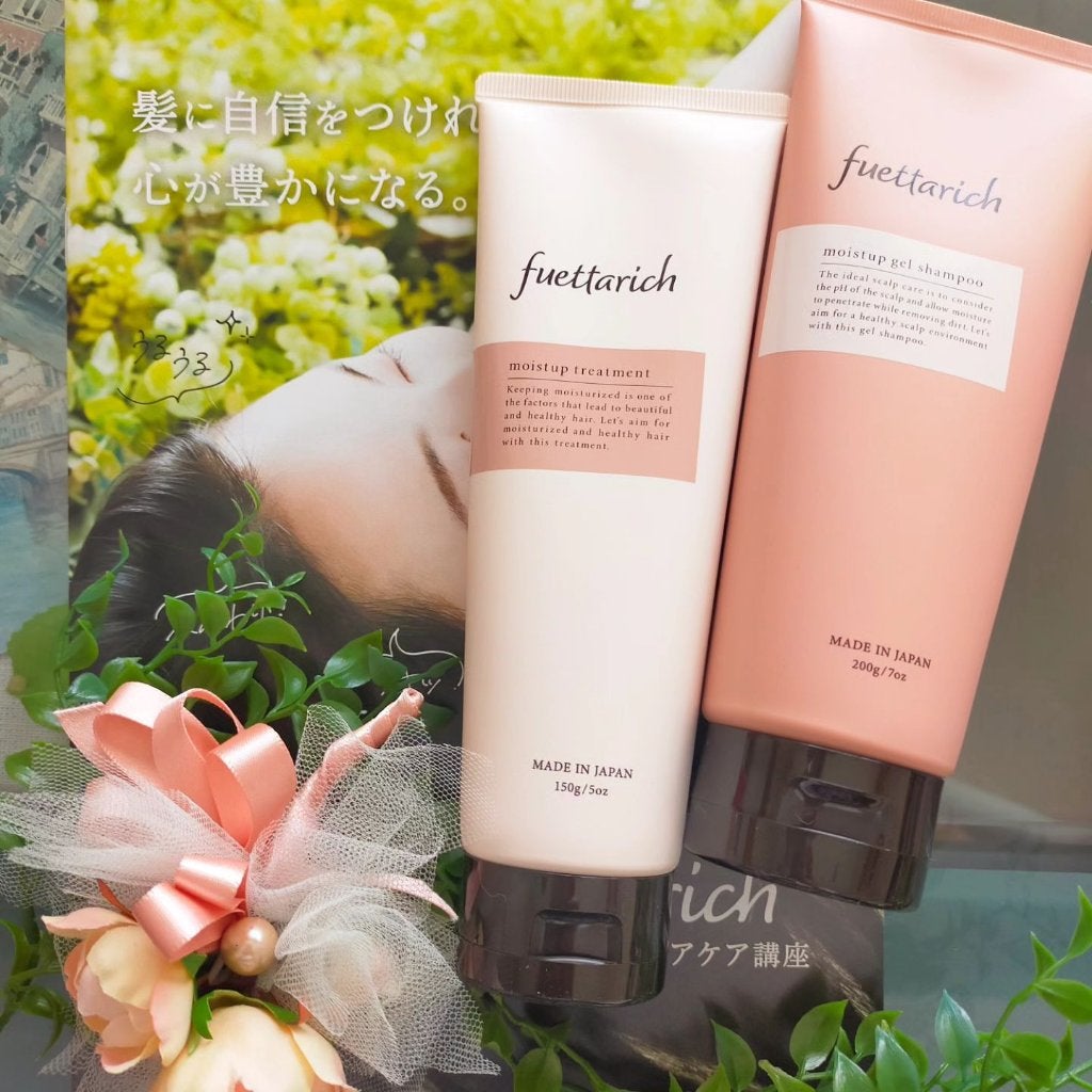 モイストアップ ジェル シャンプー/トリートメント/fuettarich (フエッタリッチ)/サロンシャンプーを使ったクチコミ(2枚目)