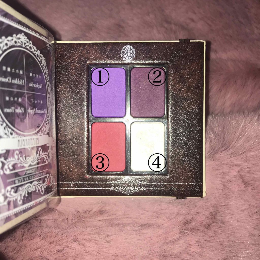 TCB童話シリーズ『白雪姫をモチーフにしたアイシャドウ』/cosme play/アイシャドウパレットを使ったクチコミ(2枚目)