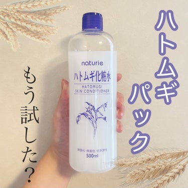 ハトムギ化粧水(ナチュリエ スキンコンディショナー R )/ナチュリエ/化粧水を使ったクチコミ（1枚目）