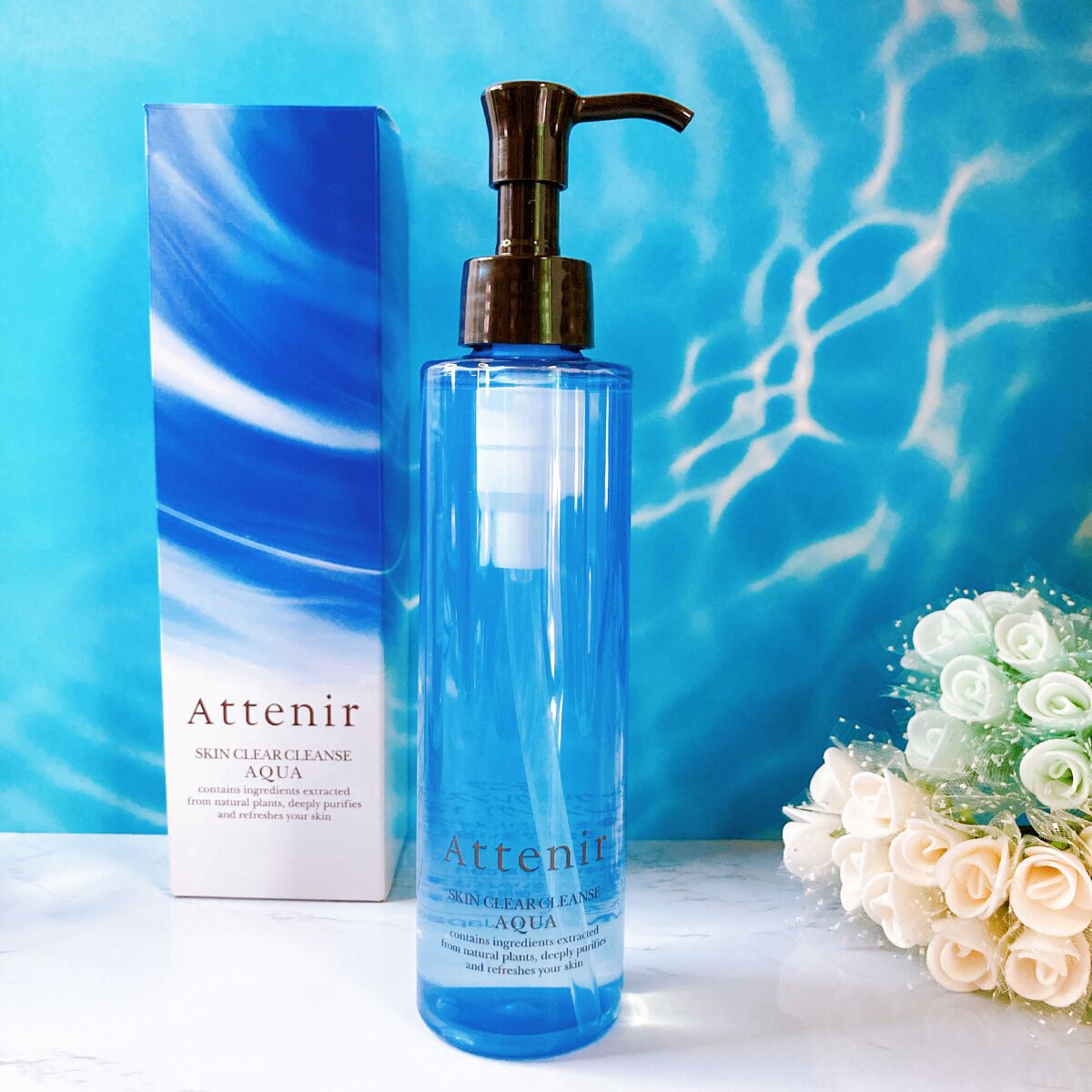 アテニア スキンクリア クレンズ アクア アロマタイプのクチコミ「✼••┈┈┈┈••✼••┈┈┈┈••✼

Attenir
スキンクリア クレンズ アクア アロ.....」（1枚目）