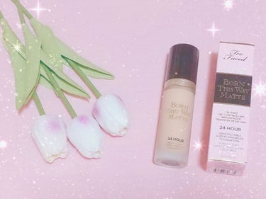 ボーン ディス ウェイ アンディテクタブル 24H マット ファンデーション バニラ/Too Faced/リキッドファンデーションを使ったクチコミ（1枚目）