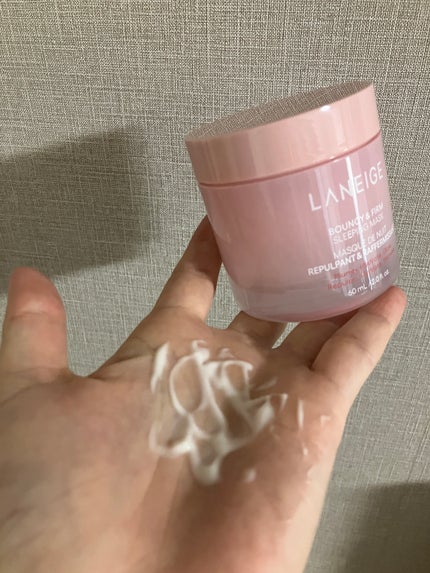 バウンシースリーピングマスク/LANEIGE/フェイスクリームを使ったクチコミ(4枚目)
