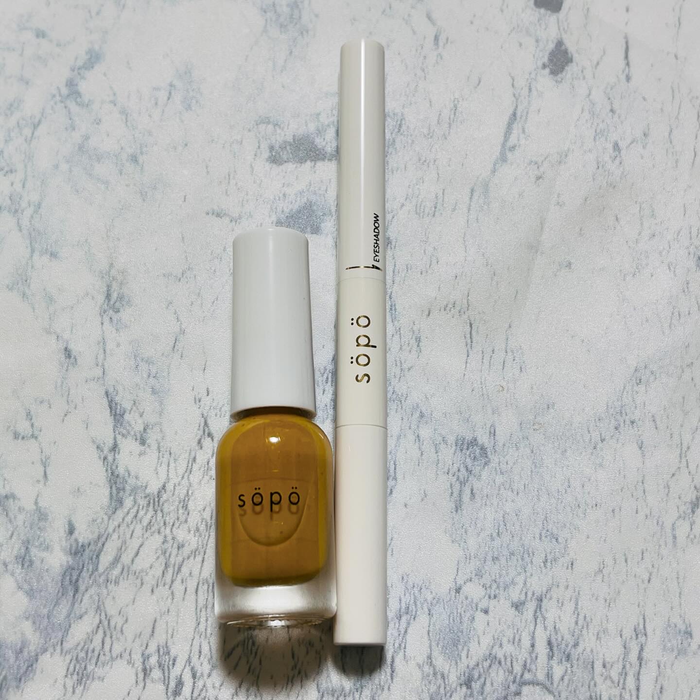 パウダー&ライナー/sopo/スティックアイシャドウを使ったクチコミ（3枚目）