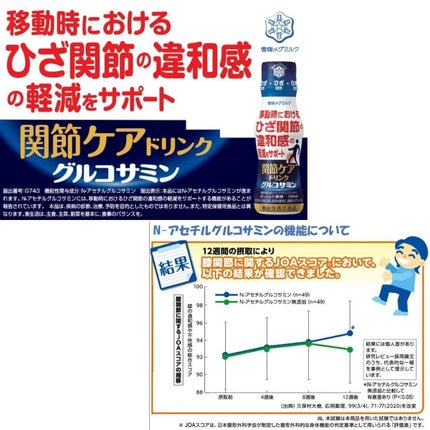 ぷにゃんこ主婦【フォロバ】 on LIPS 「雪印メグミルク/関節ケアドリンクグルコサミン100ml9月新発..」(4枚目)