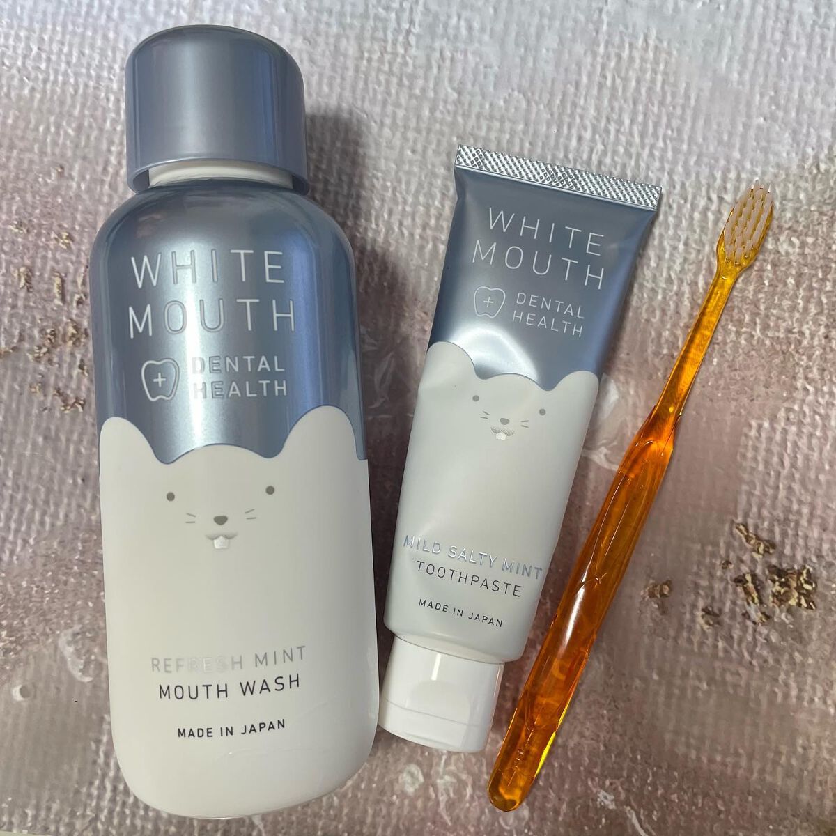 ホワイトマウス デンタルヘルス トゥースペースト マイルドソルティミント/ホワイトマウス/歯磨き粉を使ったクチコミ（2枚目）