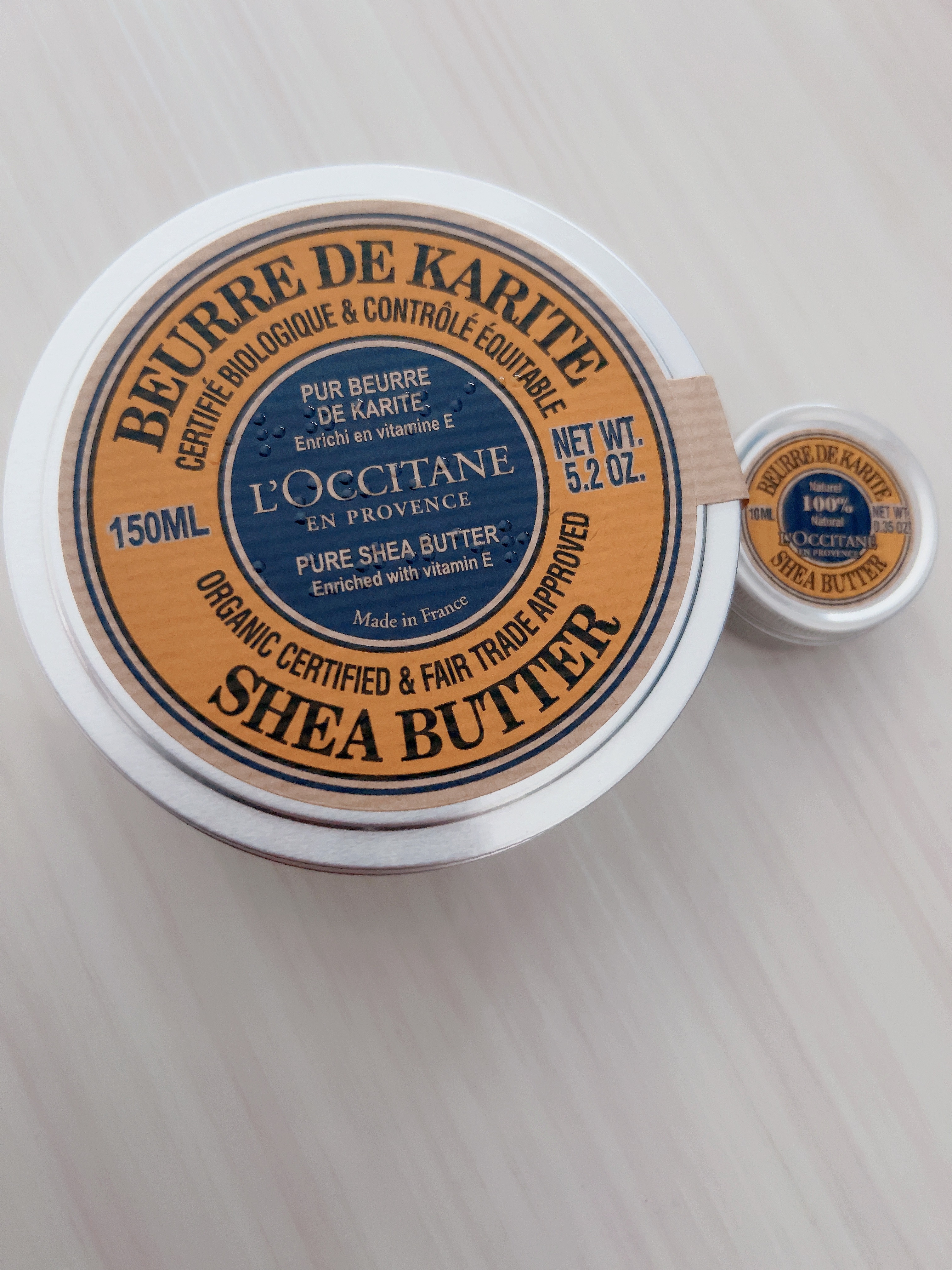 シアバター 150ml/L'OCCITANE/ボディクリームを使ったクチコミ（2枚目）