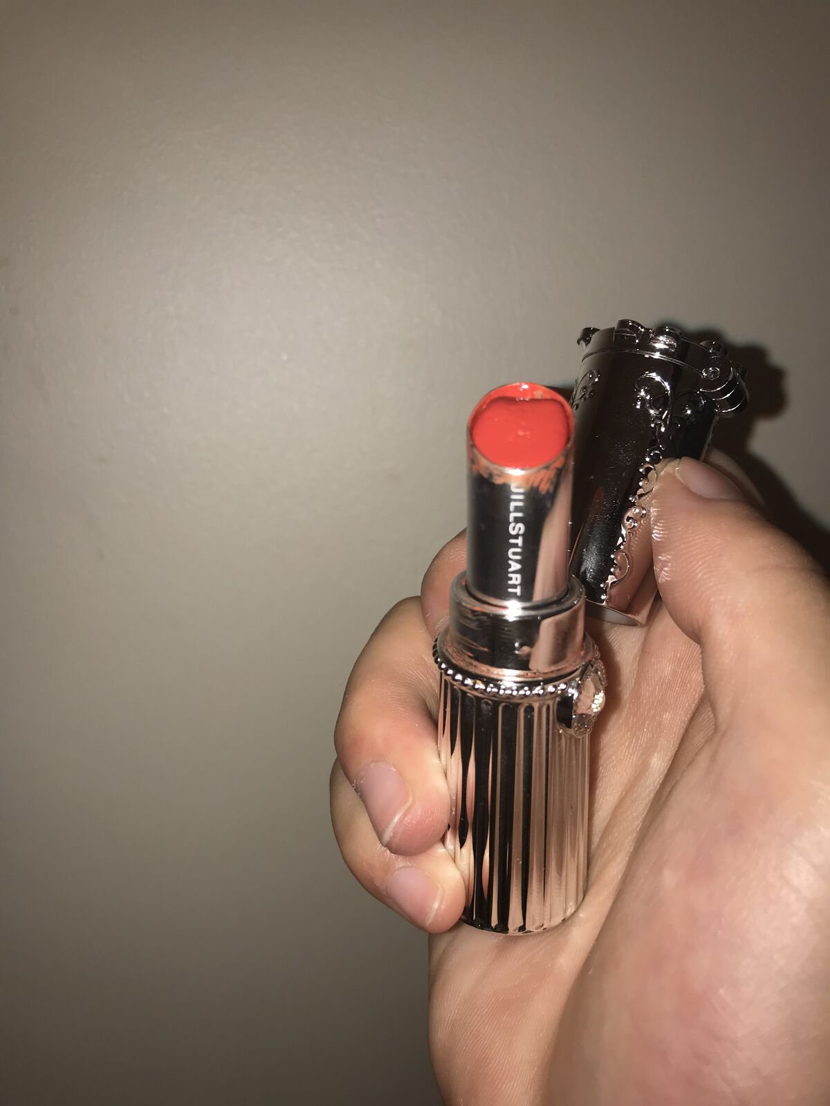 リップブロッサム 66 sun-kissed poppy/JILL STUART/口紅を使ったクチコミ（2枚目）