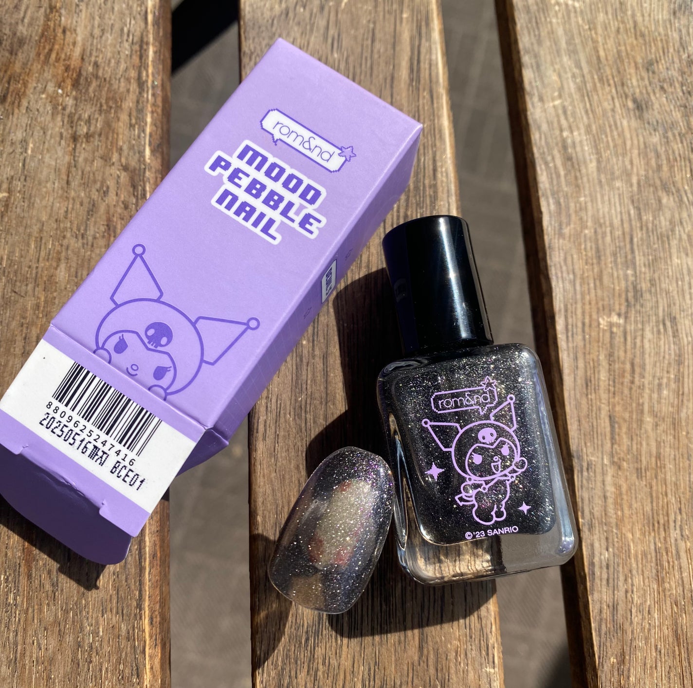 クロミムードペブルネイル/rom&nd/マニキュアを使ったクチコミ(1枚目)