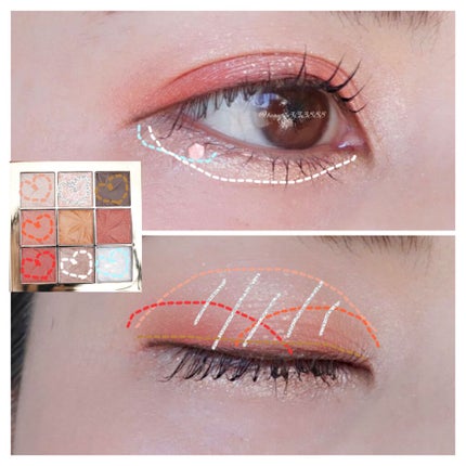 9色アイシャドー/MACK ANDY/アイシャドウパレットを使ったクチコミ(4枚目)