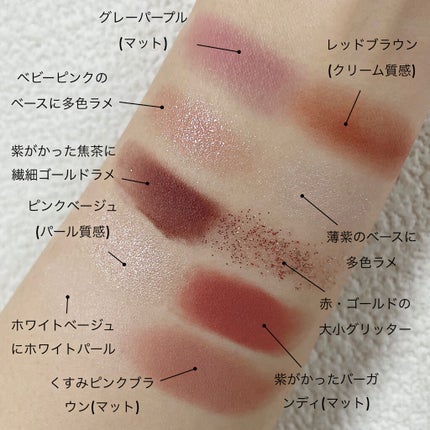 ニューデップスアイシャドウパレット/hince/アイシャドウパレットを使ったクチコミ(5枚目)