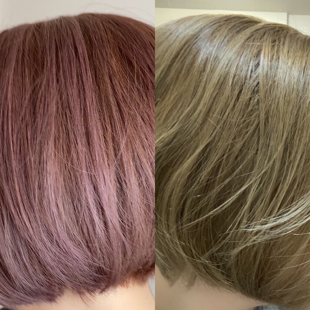 カラーリングミルク【旧】/パルティ/ヘアカラーを使ったクチコミ(4枚目)