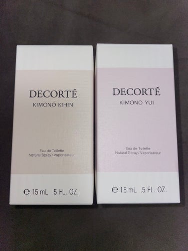 キモノ　キヒン　オードトワレ 15ml/DECORTÉ/香水(レディース)を使ったクチコミ（3枚目）