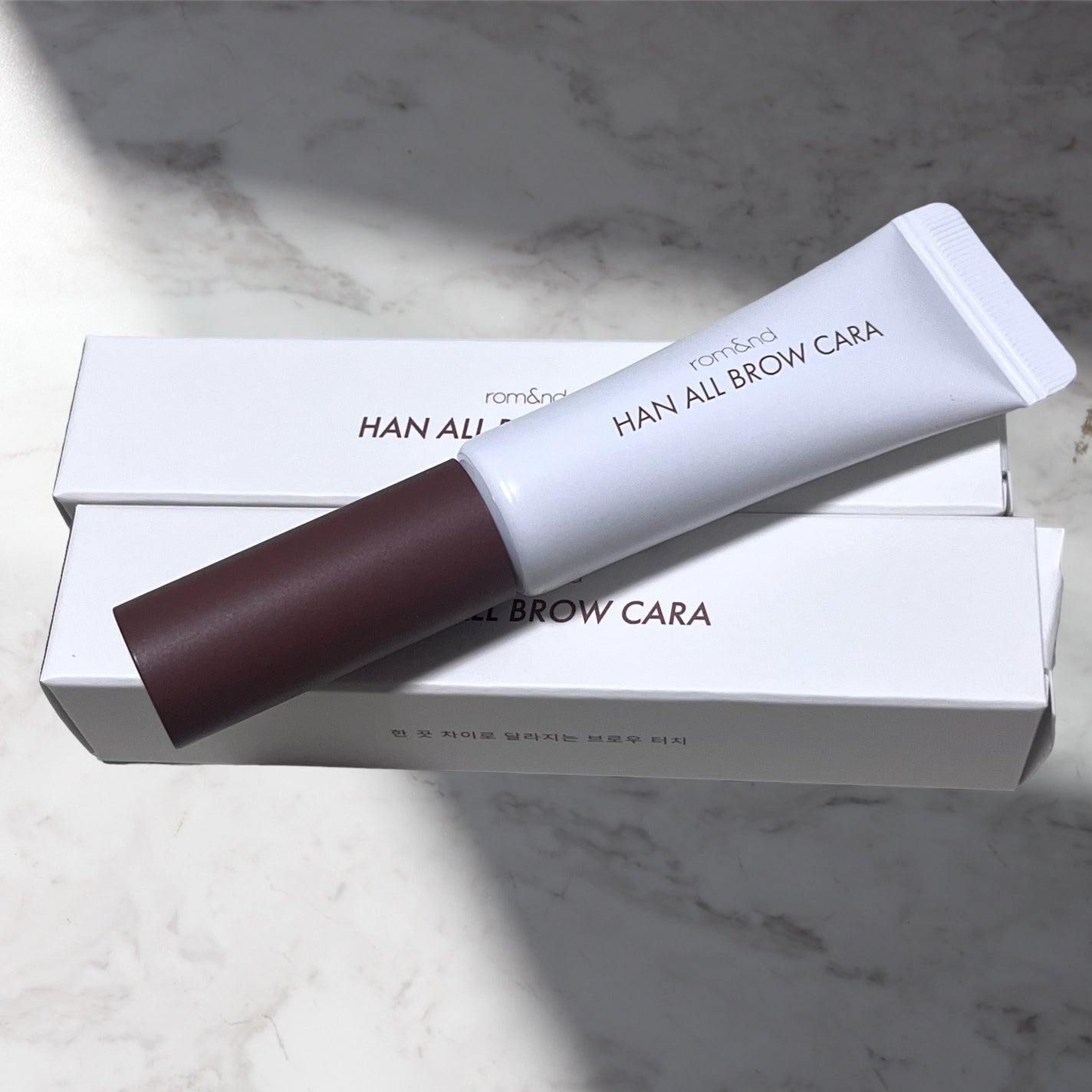 ハンオールブロウカラ/rom&nd/眉マスカラを使ったクチコミ(1枚目)