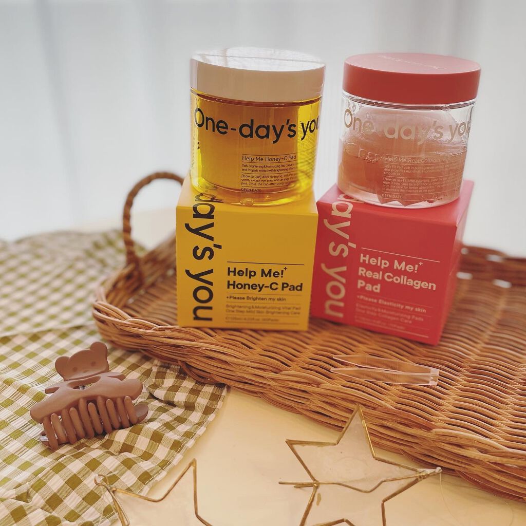 ヘルプミー! ハニーCパッド/One-day's you/トナーパッドを使ったクチコミ(1枚目)