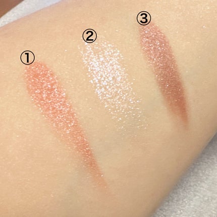 Hau美容Room on LIPS 「\愛する3色パレットスウォッチ!/【CANMAKEジューシーピ..」(5枚目)