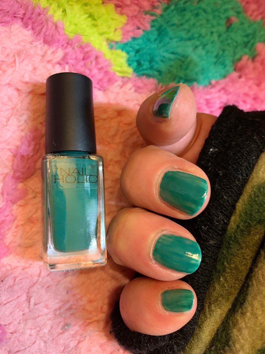 ネイルホリック Lagoon color/ネイルホリック/マニキュアを使ったクチコミ(2枚目)