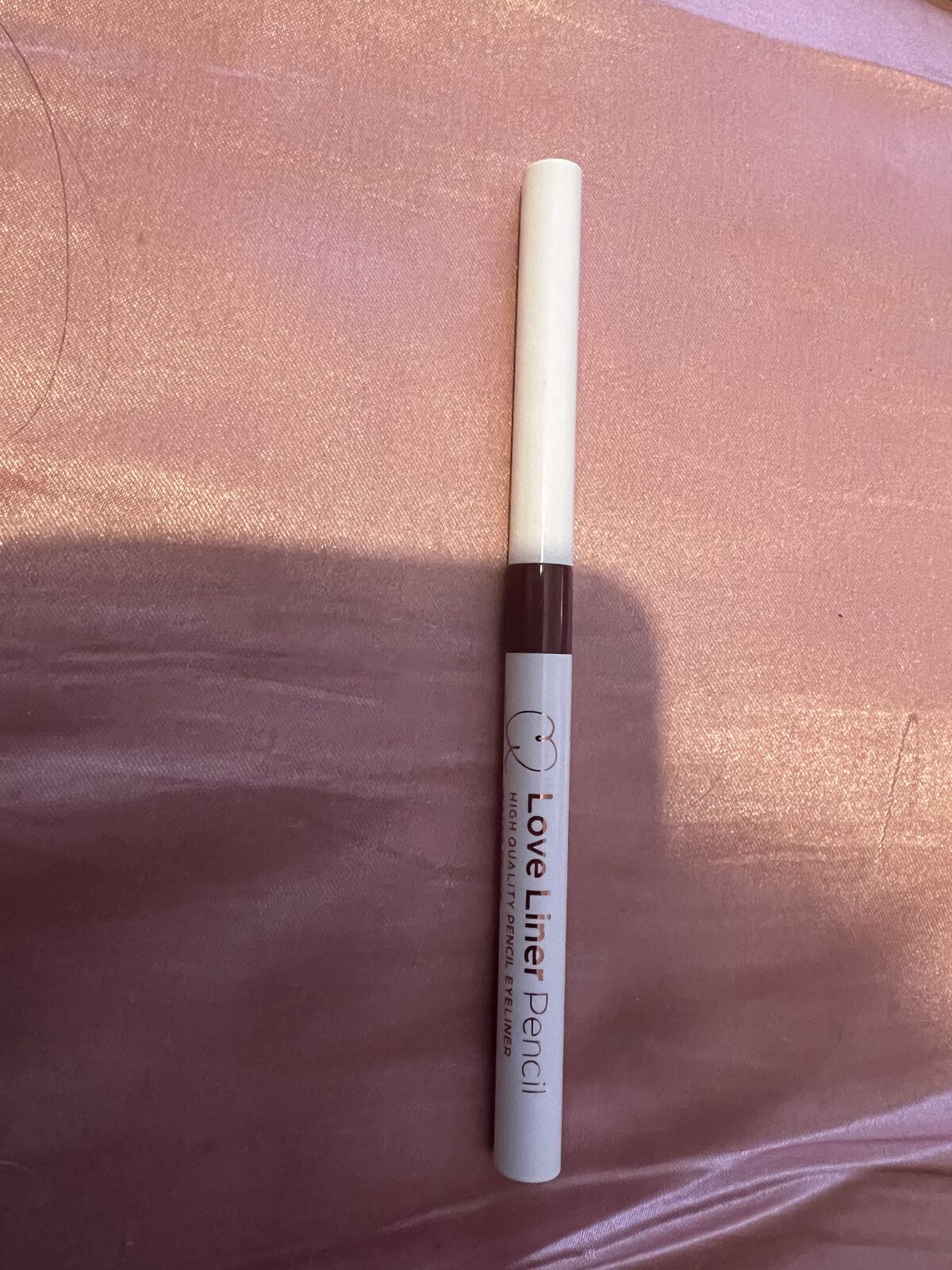 クリームフィットペンシル＜アイライナー＞ ロージィブラウン/ラブ・ライナー/ペンシルアイライナーを使ったクチコミ（2枚目）