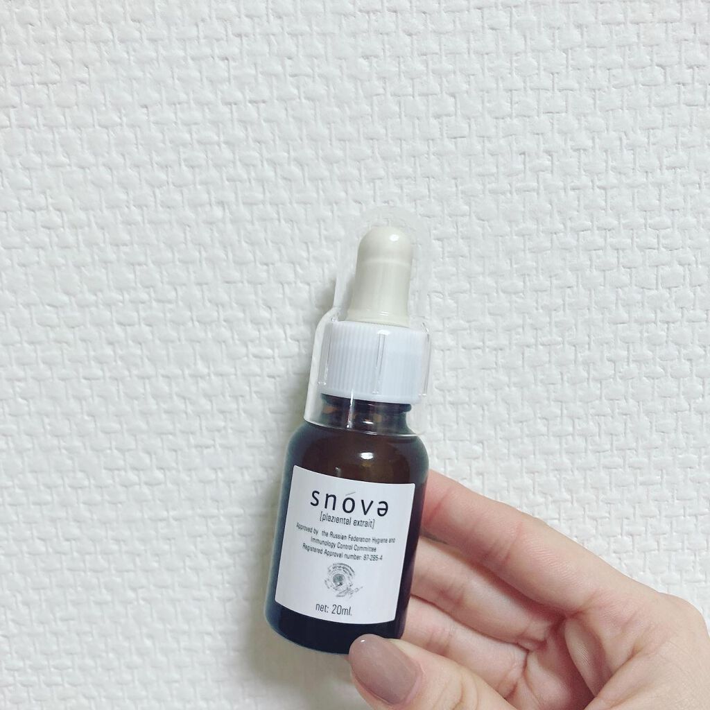 プラツェンタール エキストレ/スノーヴァ/美容液を使ったクチコミ（1枚目）
