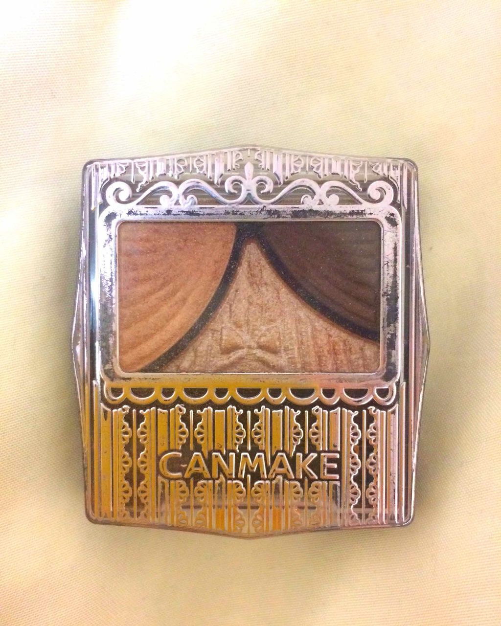 ジューシーピュアアイズ/キャンメイク/アイシャドウパレットを使ったクチコミ（1枚目）