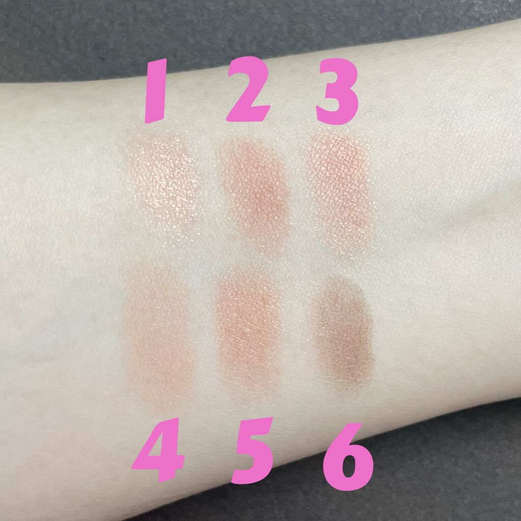 アイカラーパレット/heme/アイシャドウパレットを使ったクチコミ（2枚目）