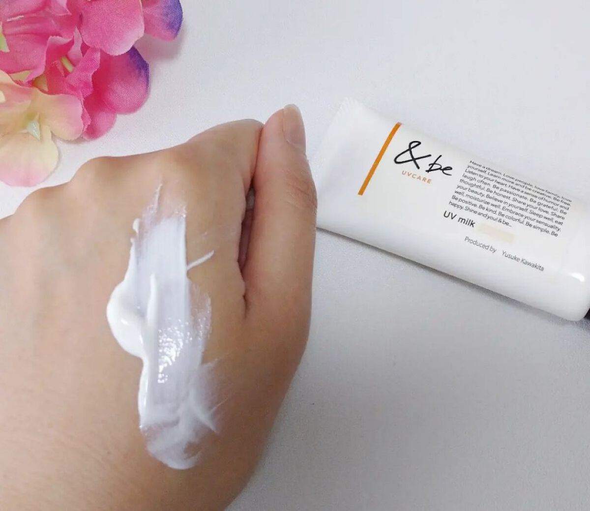 &be UVミルク/＆be/日焼け止めミルクを使ったクチコミ（1枚目）
