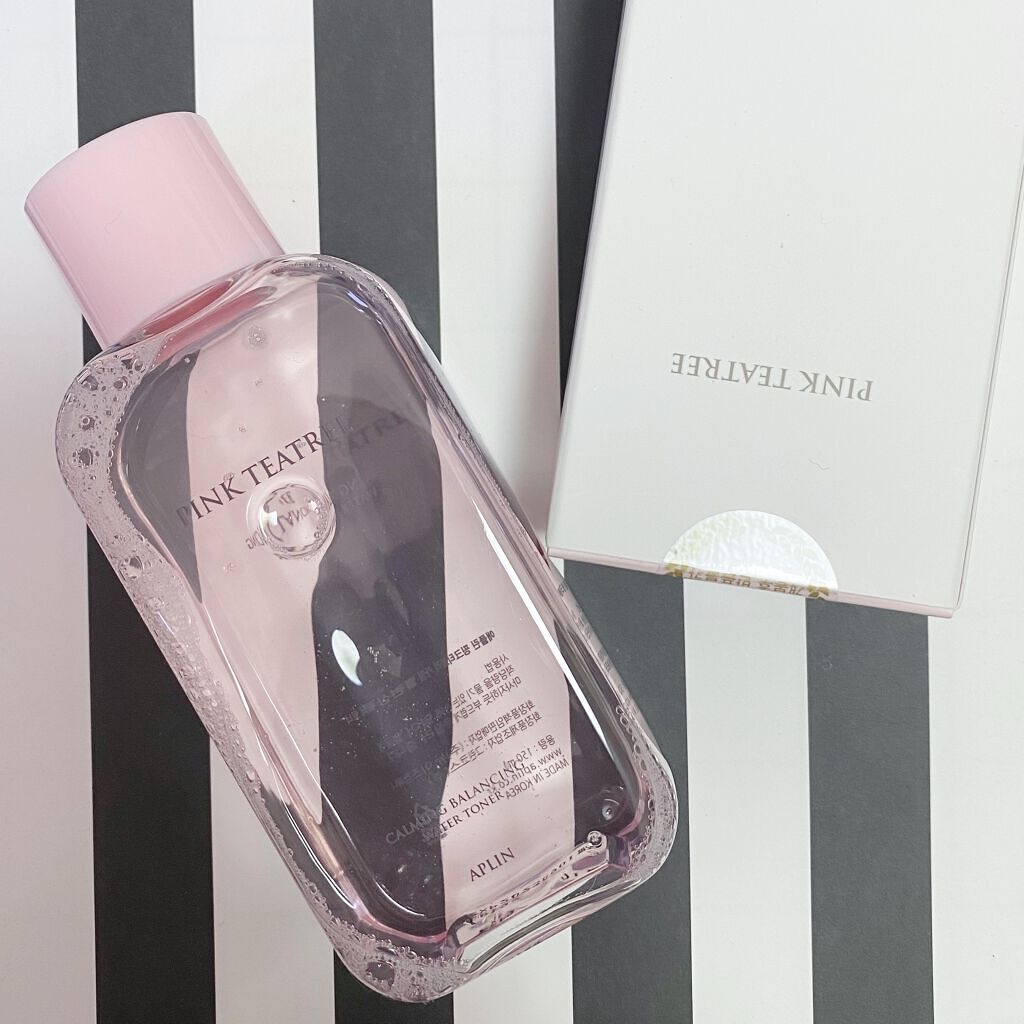 ピンクティーツリートナー/APLIN/化粧水を使ったクチコミ（1枚目）