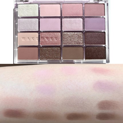 ソフトブラーリングアイパレット/wakemake/アイシャドウパレットを使ったクチコミ(3枚目)