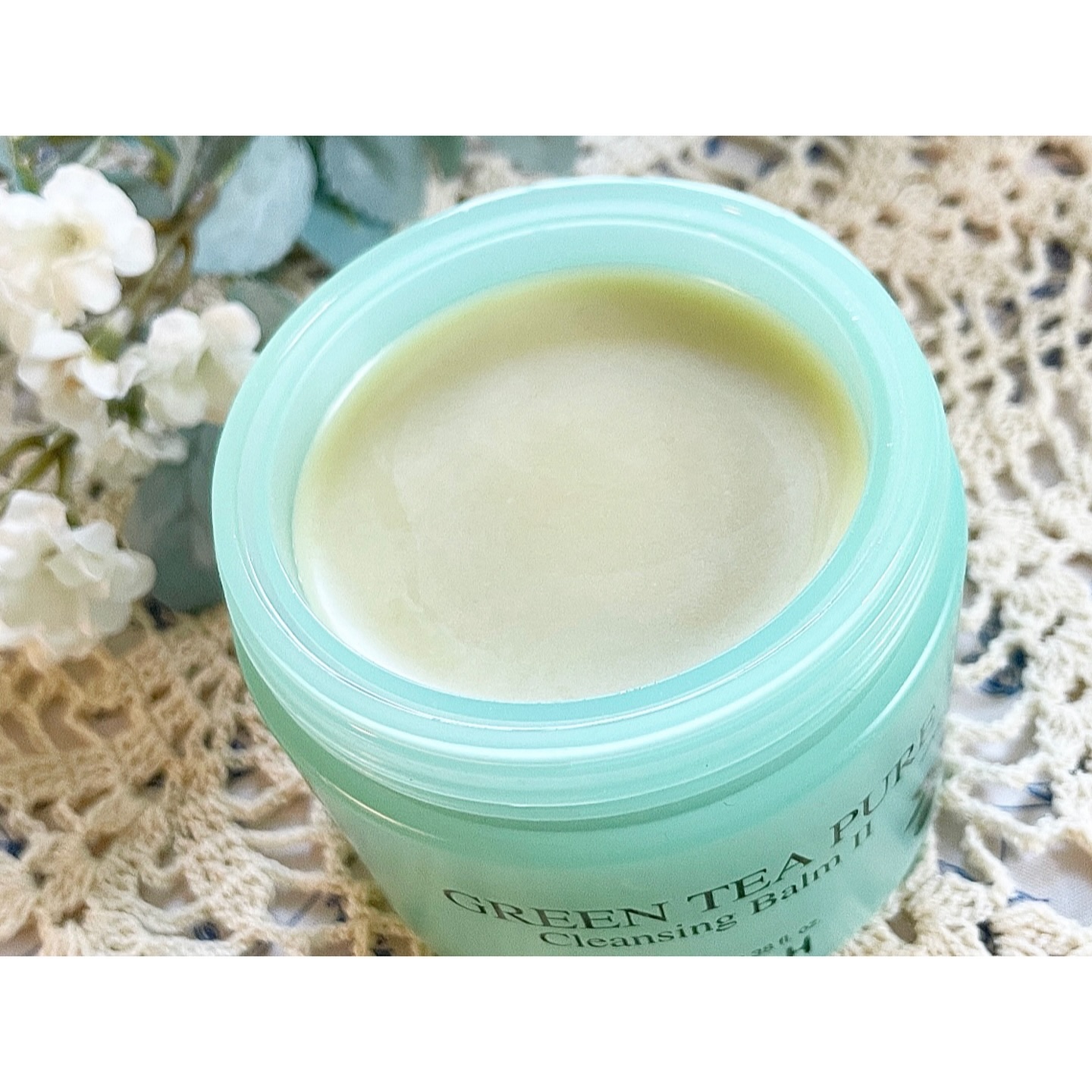 グリーンティーピュアクレンジングバームⅡ/YADAH/クレンジングバームを使ったクチコミ（2枚目）