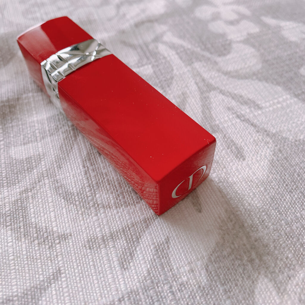 ルージュ ディオール ウルトラ バーム 999 ブルーム/Dior/口紅を使ったクチコミ（3枚目）