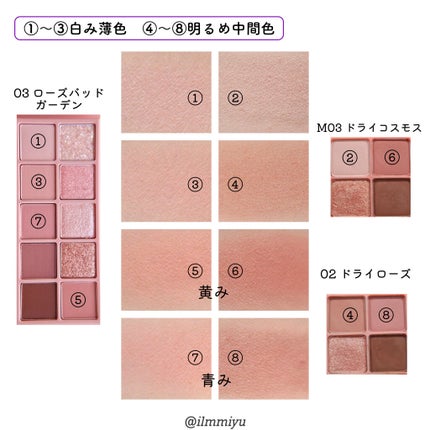 ミユ @ilmmiyu on LIPS 「▼ロムアンドアイシャドウ比較②〖𝙏𝙬𝙞𝙩𝙩𝙚𝙧・𝙄𝙣𝙨𝙩𝙖..」(6枚目)