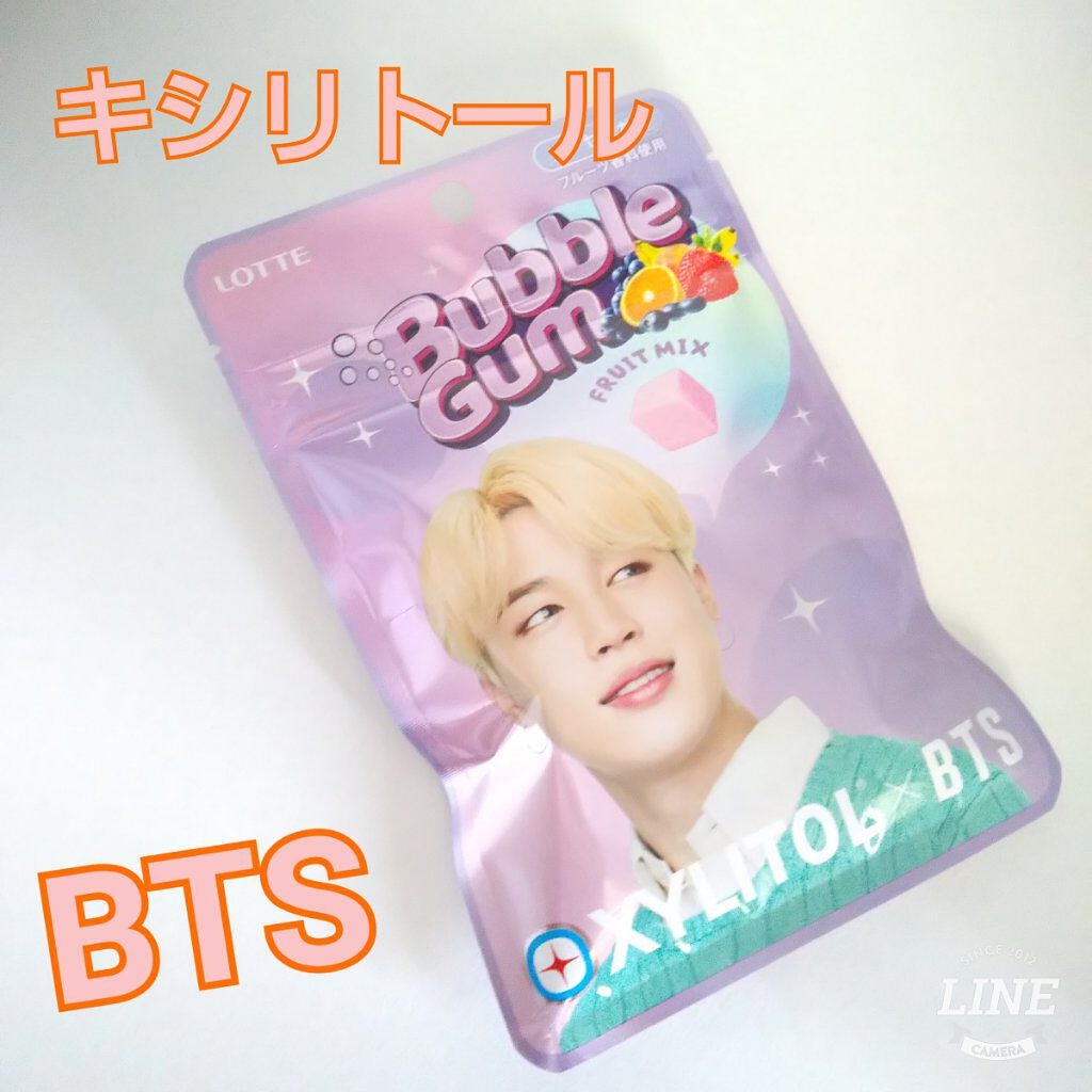 ピー on LIPS 「BubbleGumXYLITOL×BTSLOTTE¥280税抜..」(1枚目)