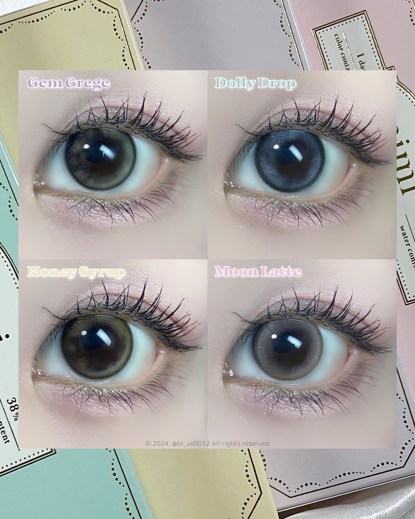 mimi charme 1day/mimi charme/ワンデー（１DAY）カラコンを使ったクチコミ（2枚目）