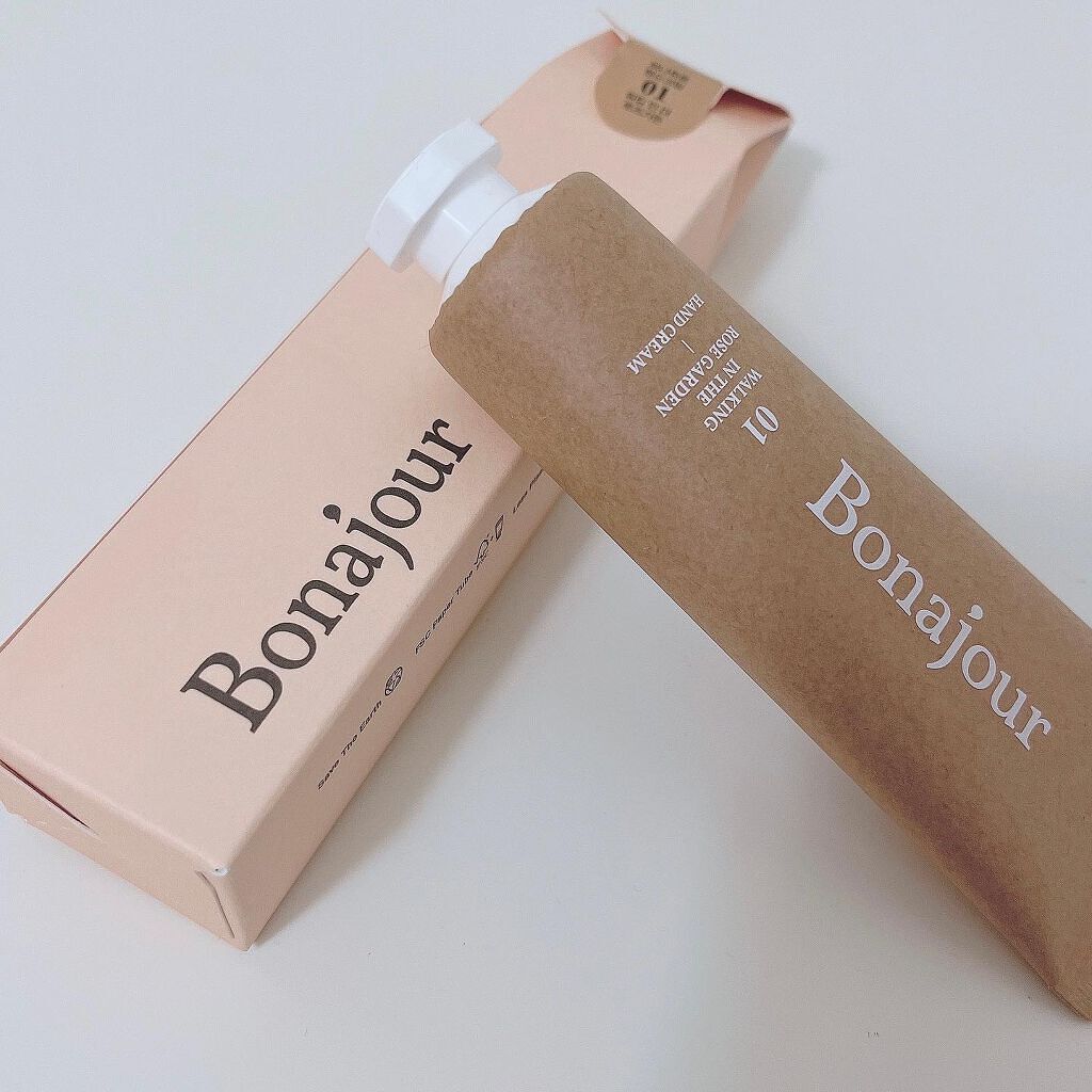 ハンドクリーム 01 ウォーキングインザーローズガーデン/Bonajour/ハンドクリームを使ったクチコミ（1枚目）