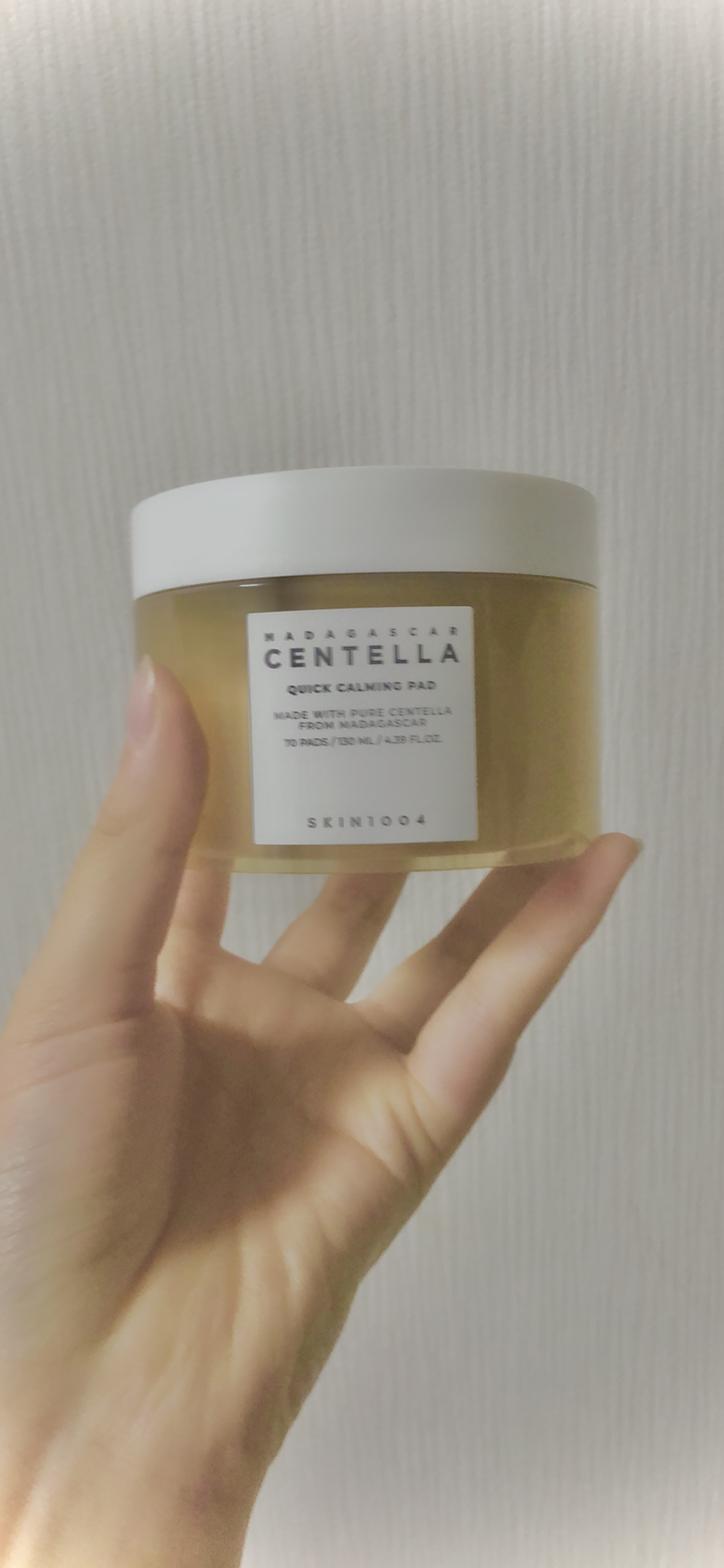 センテラ クイックカーミングパッド/SKIN1004/トナーパッドを使ったクチコミ（1枚目）