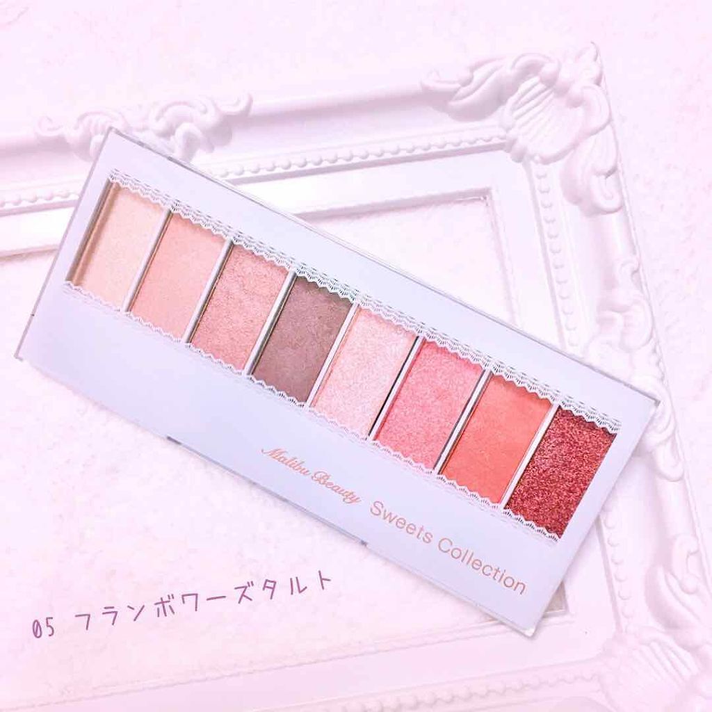 スイーツコレクション/マリブビューティー/アイシャドウパレットを使ったクチコミ(1枚目)