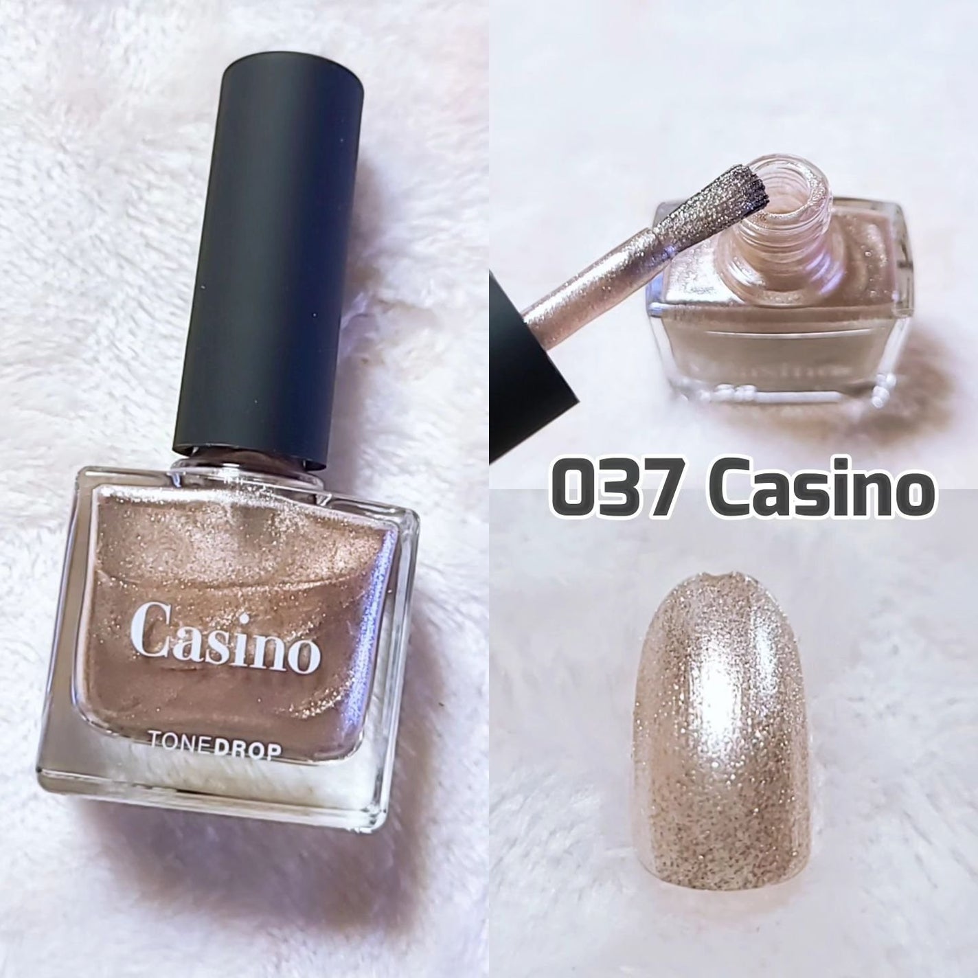 TONE DROP ネイルポリッシュ/D-UP/マニキュアを使ったクチコミ(2枚目)