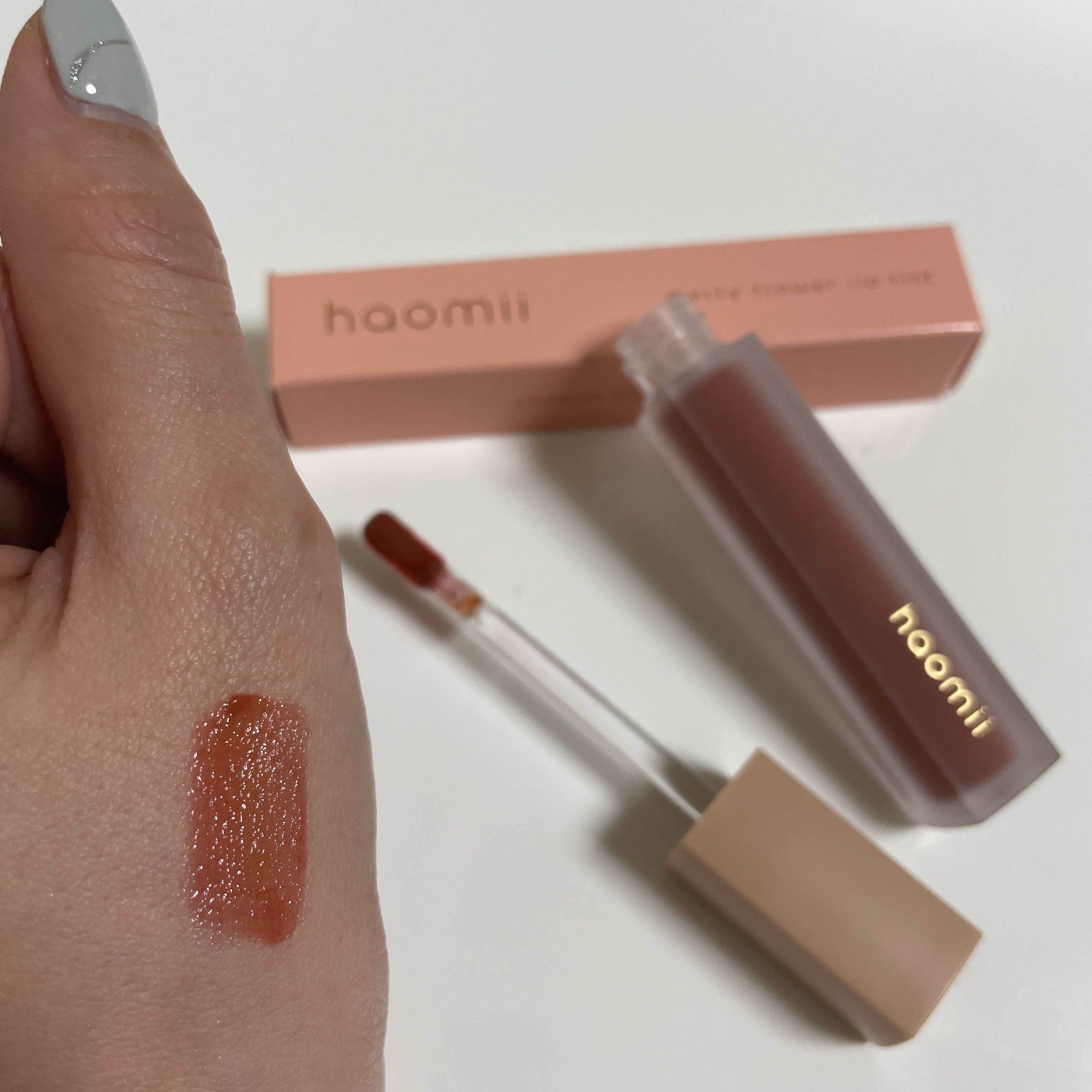 Melty flower lip tint/haomii/口紅を使ったクチコミ（3枚目）