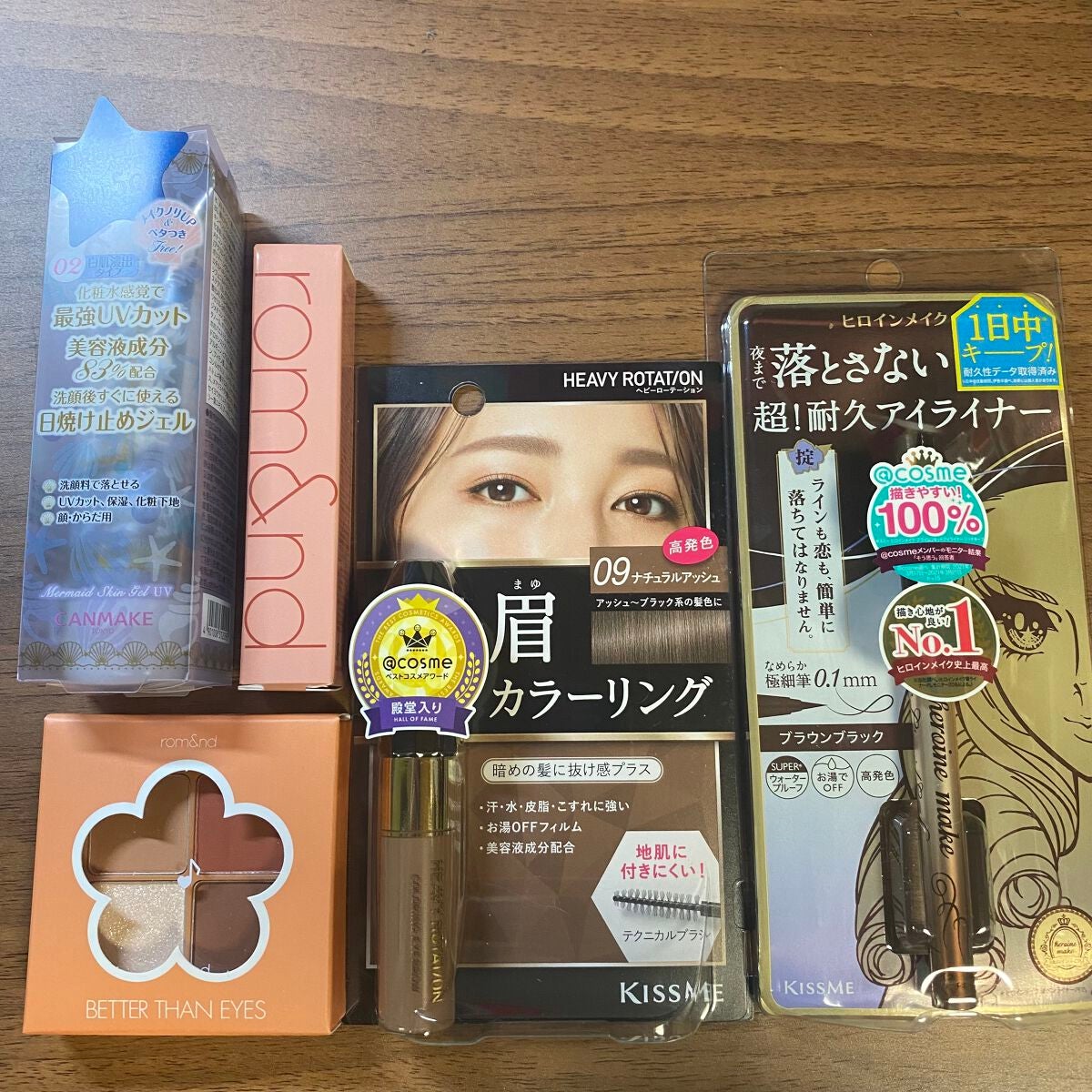 カラーリングアイブロウ/ヘビーローテーション/眉マスカラを使ったクチコミ(1枚目)