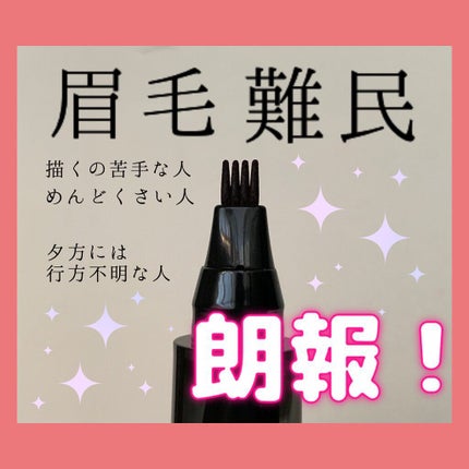 フジコ 書き足し眉ティント/Fujiko/眉ティントを使ったクチコミ(1枚目)