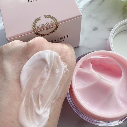 ピンクティーツリークリーム/APLIN/フェイスクリームを使ったクチコミ(6枚目)