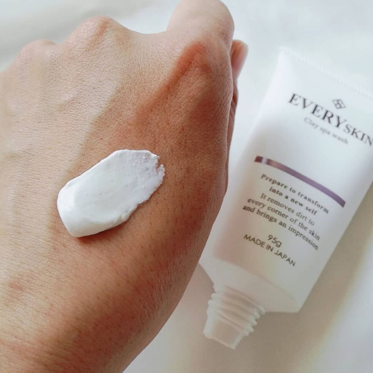 クレイスパウォッシュ/EVERYSKIN/スクラブ・ゴマージュを使ったクチコミ(2枚目)