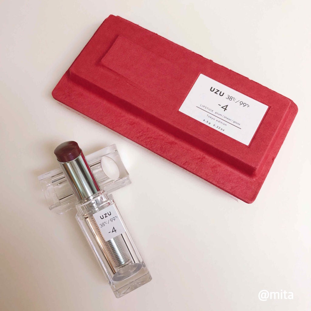 38°C / 99°F Lipstick <TOKYO>/UZU BY FLOWFUSHI/口紅を使ったクチコミ(1枚目)