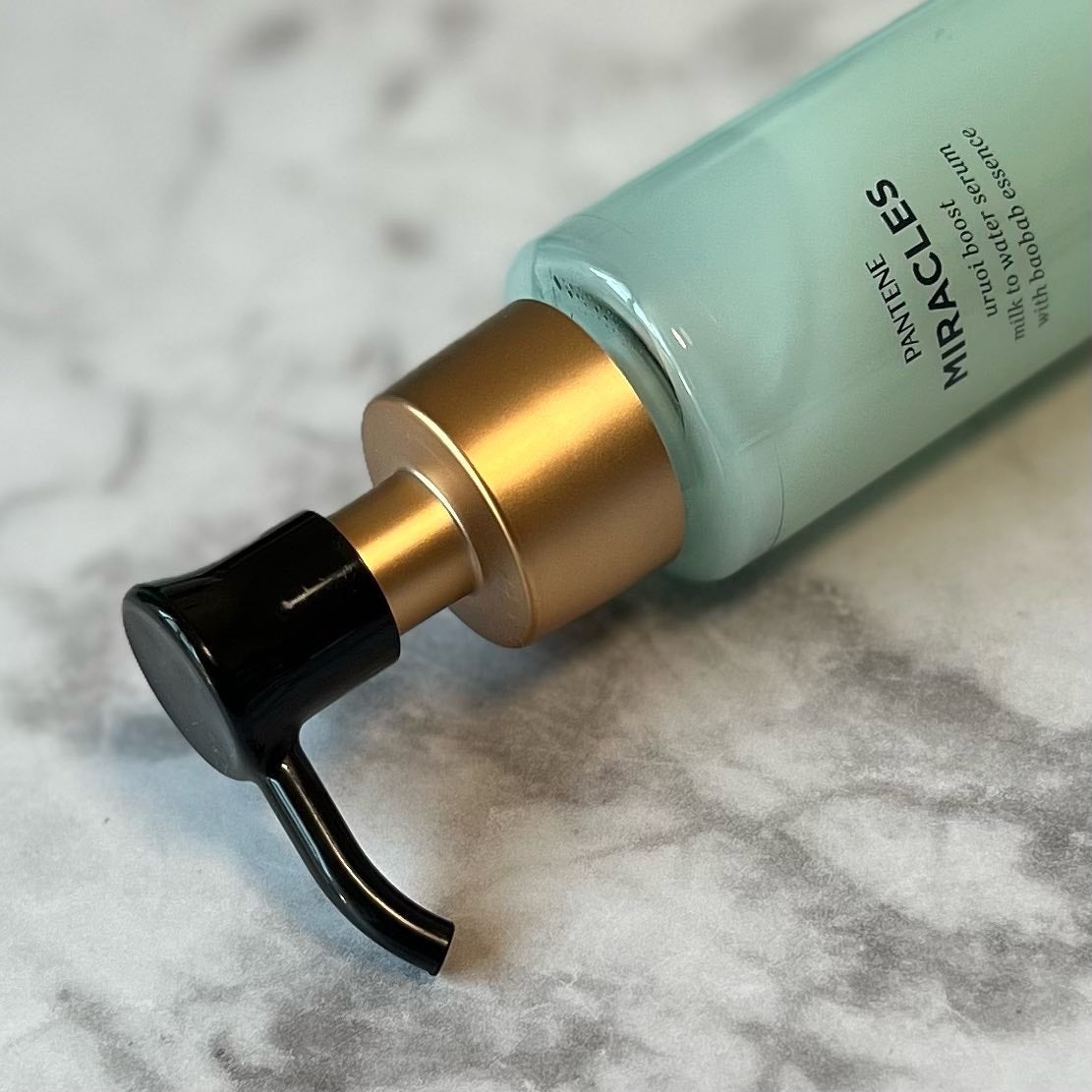 ミラクルズ うるおいブーストミルクウォーターセラム/パンテーン/アウトバストリートメントを使ったクチコミ(4枚目)