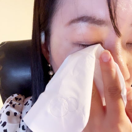 よそいき保湿ティシュ/ネピア/ティッシュを使ったクチコミ(4枚目)