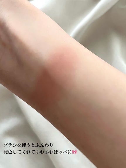 ナチュラル チークN/CEZANNE/パウダーチークを使ったクチコミ(3枚目)