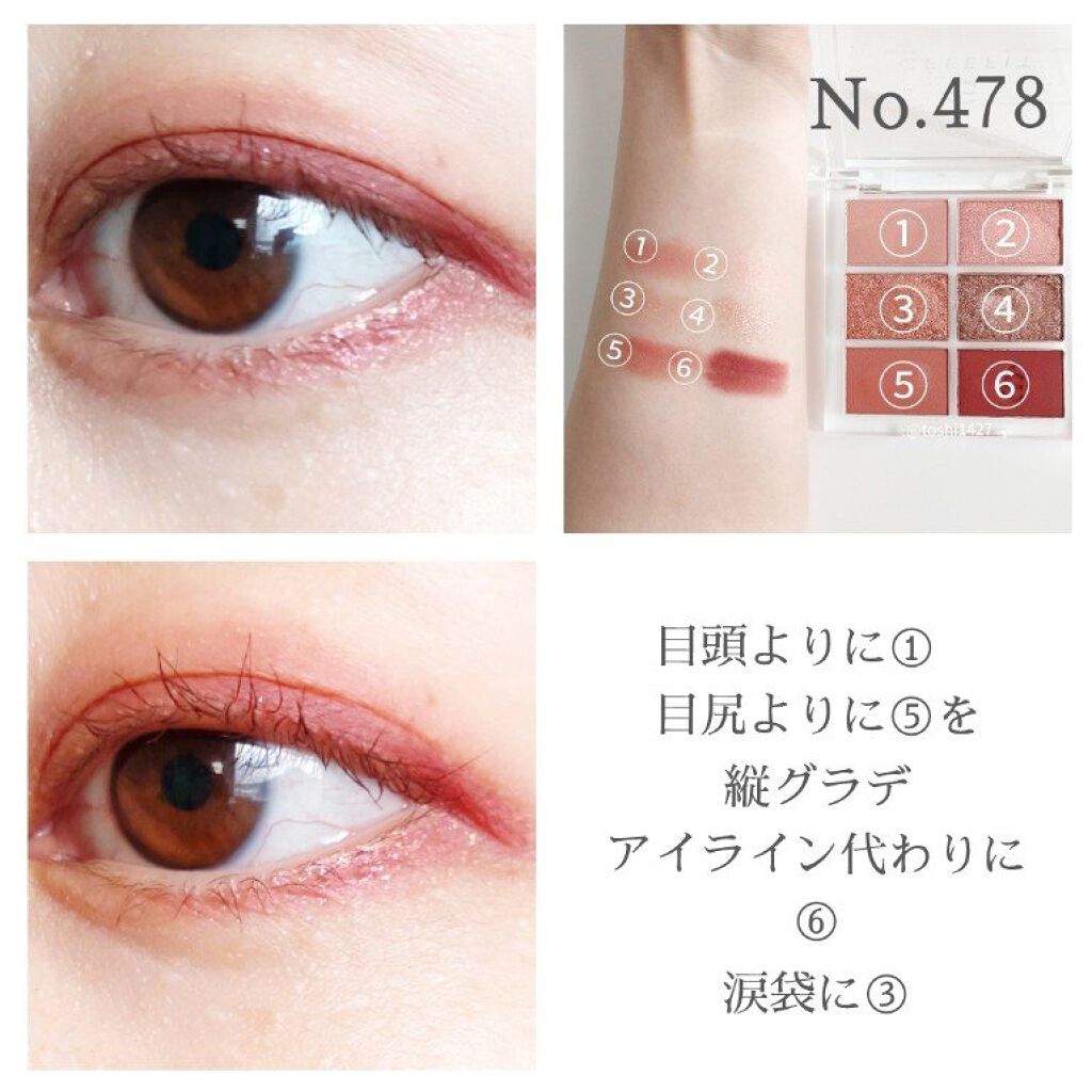 プロアイシャドウパレットセシル/CELEFIT/アイシャドウパレットを使ったクチコミ（1枚目）